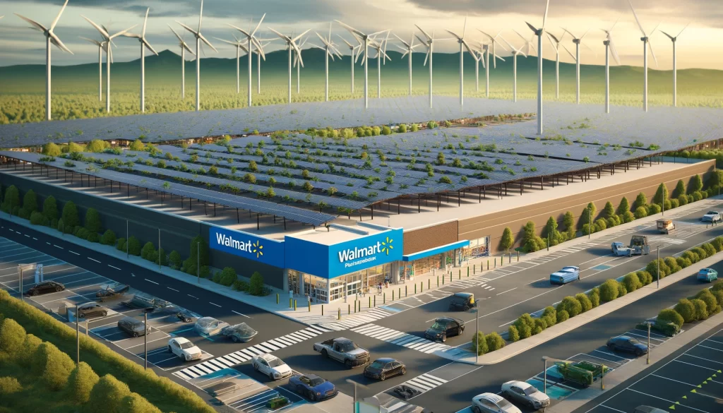 Image depicting Wal-Mart creating renewable energy