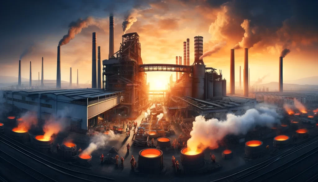 Image representing the Chinese steel industry
