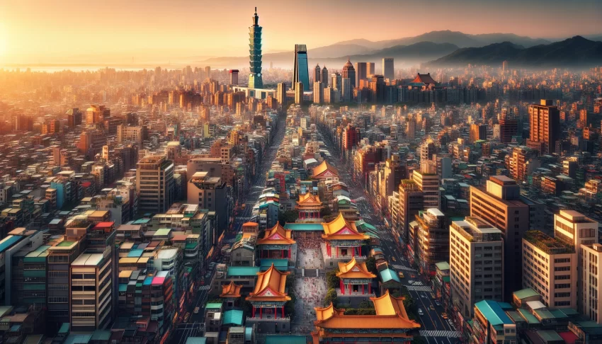 image of taiwan city scape