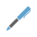 Subscribe pen icon